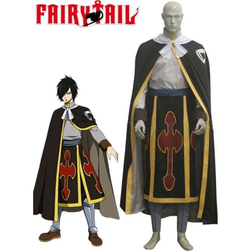 Fairy Tail Dragon Slayer Shadow Dragon Rogue Cheney Ryos Cosplay Costume