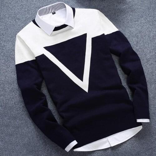 Hote sale New Design Fashion Man Sweater Men Casual Cotton Fall Autumn Mens Sweaters Keep Warm Winter sweater men clothing 2018