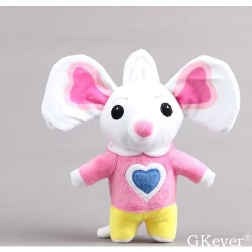 Cartoon Chip And Potato Plush Pink Dog Mouse Stuffed Animal Doll Kids Toy Christmas Gift