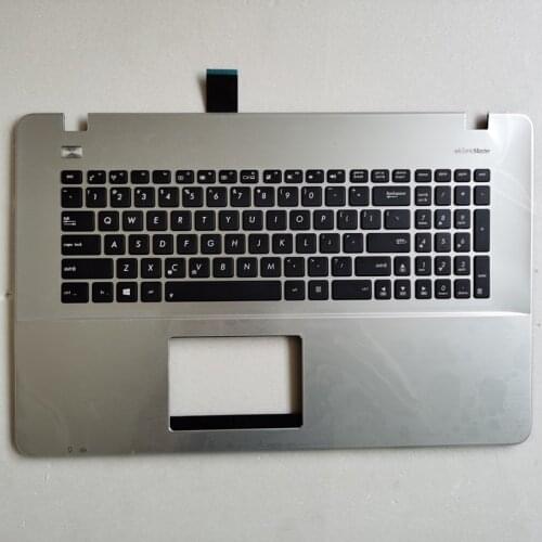 New laptop upper case base cover palmrest for ASUS A751 X751LD x751ln x751mj K751LX x751 R752 metal material