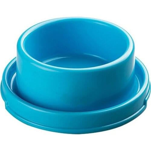 Pet Cat Dog Bowl Anti-slip Plastic Food Water Feeder Bowl Puppy Anti-ants Bowl SCVD889