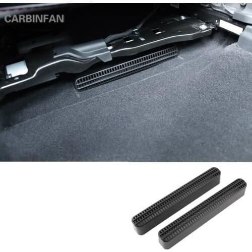 Under Seat AC Heat Floor Air Conditioner Vent Outlet Grille Protective Cover Car Interior Trim For Honda Accord 10th 2018 C1237