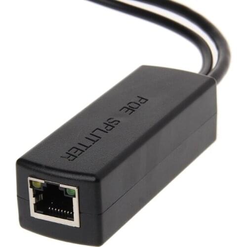 10/100M IEEE802.3at/af Power Over Ethernet PoE Splitter Adapter For IP Camera