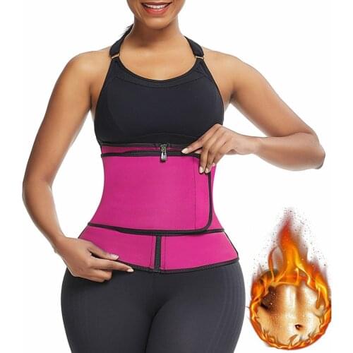 CORSET SECRET Women Neoprene Sweat Waist Trainer Tummy Control Slimming Belt Sweat Belt Sauna Effect Waist Cinchers Underwear