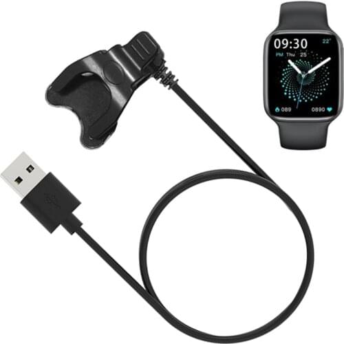 Smartwatch Dock Charger Adapter USB Charging Cable Clip Power Charge Cord for MAFAM HW22 Sport Smart Watch Accessories