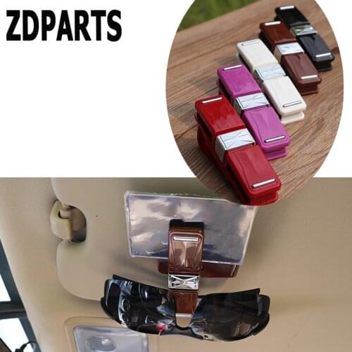 ZDPARTS Car Sunvisor Card Clip Glasses Holder Decoration For Mercedes Benz W203 W211 W210 W204 Citroen C5 C4 C3 Seat Leon Jeep