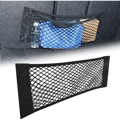 Car Trunk Box Storage Bag Mesh Net Bag for Abarth Fiat 500 BMW E60 E36 E34 F30 E87 Mercedes Benz W204 W212 Volvo XC90 S60