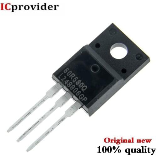 10pcs 60R580Q MMF60R580Q TO-220F 600V 8A