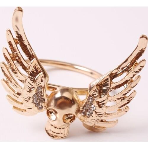 10pcs New Halloween skull napkin buckle napkin ring cloth ring napkin cover