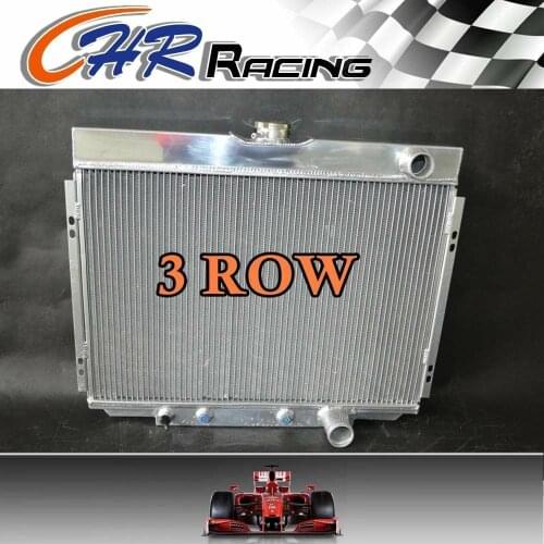 3row For 1967-1970 Ford Mustang/1968 1969 Mercury Cougar / XR7 Aluminum Radiator