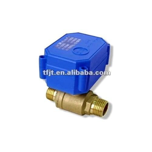 CWX-15N 2.0nm 5s DN15 CR02 CR03 CR04 ADC9-24V 12V 24V brass BSP reduced bore male-male Electric Valve for HAVC water irrigation