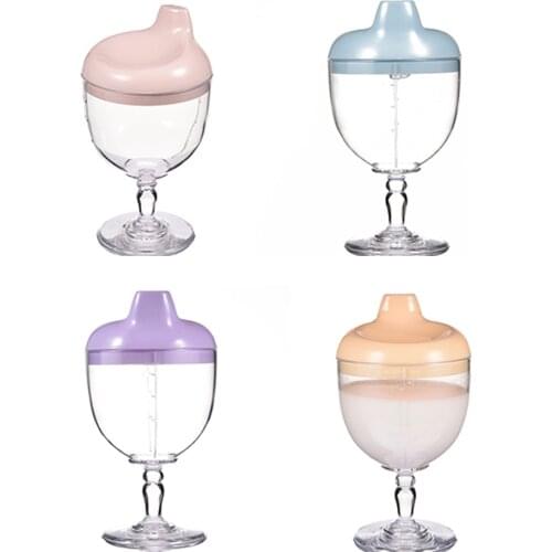 Baby Cup Party Goblet Baby Cup Plastic Goblet Party Juice Milk S Party Water Cup Tumble Resistant Drinking Cups