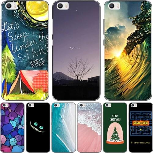 For Xiaomi Mi 5 5C 5S 5X Phone Cases Back Cover Protective Cute Fundas Luxury Coque Bags Free Shipping