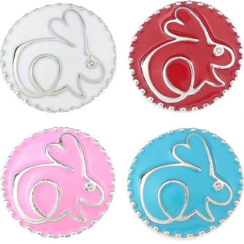 JaynaLee 18-20mm Metal Ginger Snap Button Fit Ginger Snaps Bracelets Jewelry for women men gifts GJS4560