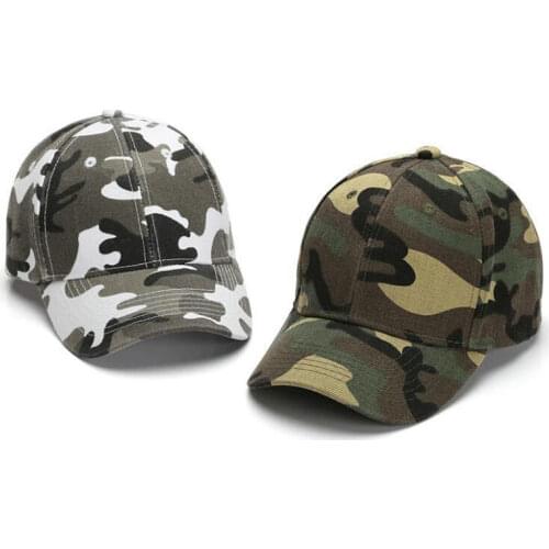 Parent-child military training childrens cotton student camouflage hat jungle cap custom embroidery printing baseball cap