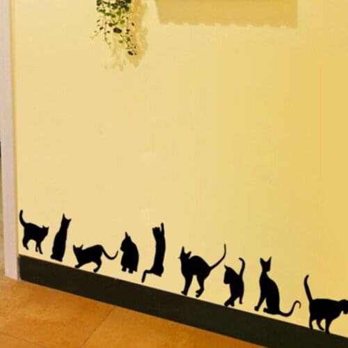 Cat Wall Stickers Home Decorations Bedroom Living Room Living Room Decoration Wall Decoration Mural