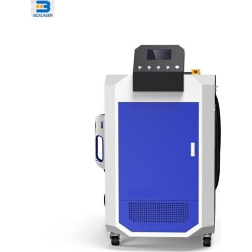 BCXLASER best price fiber laser 100W Surface Treatment Rust/ Paint/ Oil Stain Laser Cleaning Machine