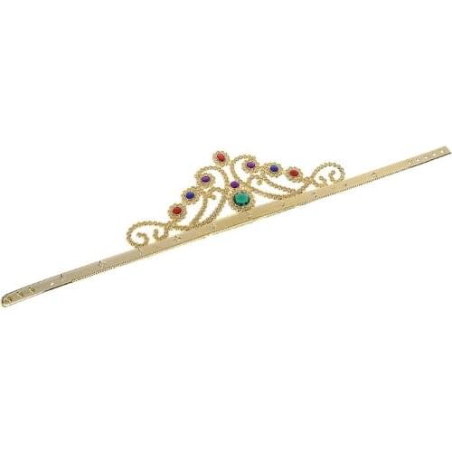 M17D Toy Crown of the King Prince Epiphany Three Kings Day Happy Birthday Party Decoration