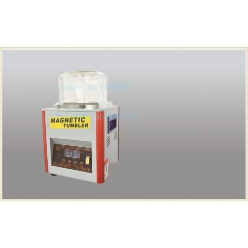 KT-185s Magnetic Tumbler,gold Jewelry rotary Polisher Finisher, diamond Finishing machine,gemstone cleaning polishing machine