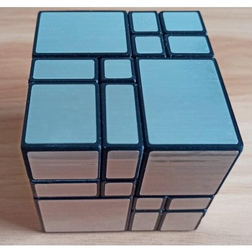 New 3D Print AI Bandaged Mirror Magic Cube Speed Puzzle Stress Reliever Cubo Educational Children Adult Toys for Gifts