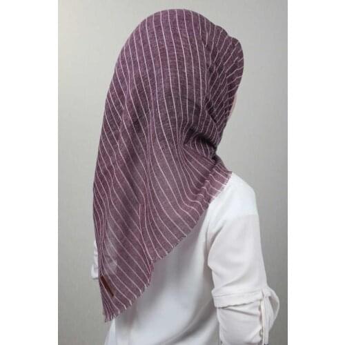 POLOİST PATTERNED LINDA COTTON SCARF-DESEN-01-RENK-01