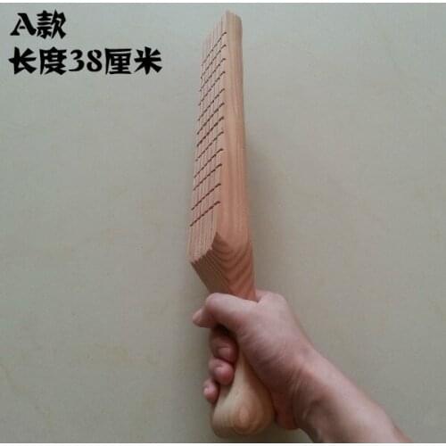 Popular Grooved Ribbed Wooden Utensils Paddle Great Art Carving for Clay Figurine Clay Pottery Manufacture Tools Profession