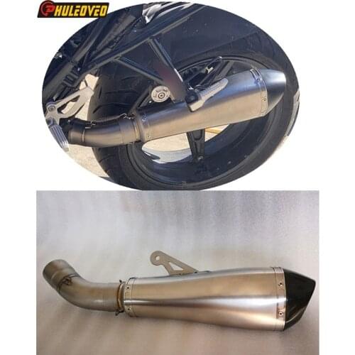 Titanium Alloy for BMW R nineT Motorcycle Exhaust System Link Pipe+Muffler Exhaust Escape for BMW R nineT Motorcycle Muffler
