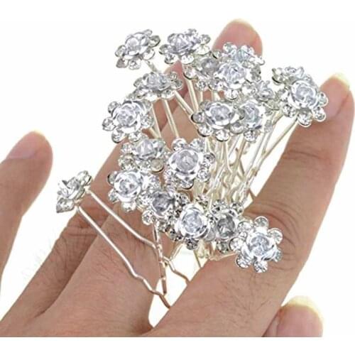 20pcs Hair Accessories Pins Bridesmaid Team Bride Tribe Clips For girls birthday Bridal Shower Bachelorette hen Party decoration