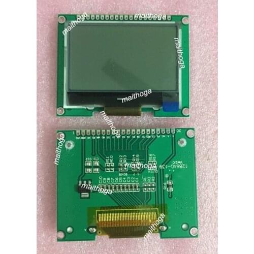 20PIN COG 12864 LCD ST7565R Drive IC 3.3V 5V Green/Blue/White Backlight SPI/Parallel Interface