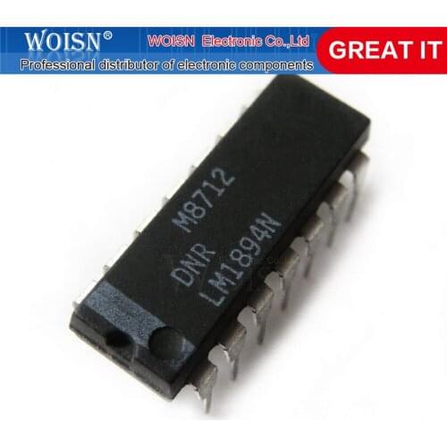 5pcs/lot LM1894N LM1894 DIP-14 In Stock