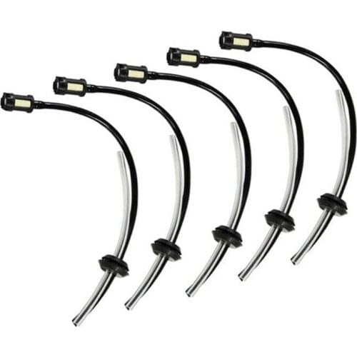 517A Durable Replacement Parts for Mower Fuel Hose Fuel Tank Filter Outdoor Power Tools Lawn Mower Filters 5 Pcs