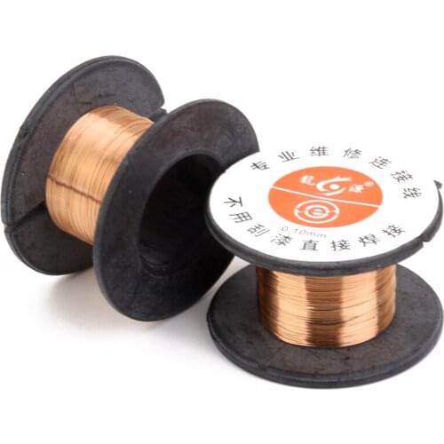 0.1mm Enameled Copper Soldering Wire Connect Fly Line Jump Cable For Phone Computer PCB Welding Repair Tool