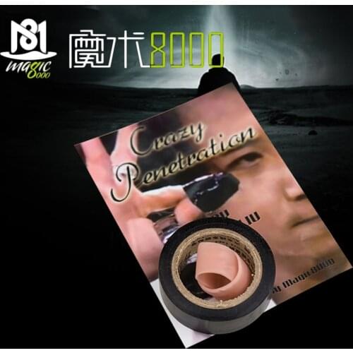 Insteresting Magic Tricks The Tied Fingers Goes Through The Ring Close-up Magic Props Accessories Magic Toys for Kids & Adults