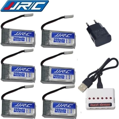 JJRC H8 Mini Original Battery 3.7V 150mAh 260mAh Lipo Battery Charger Sets for H8 JJRC H8Mini RC Quadcopter drone part