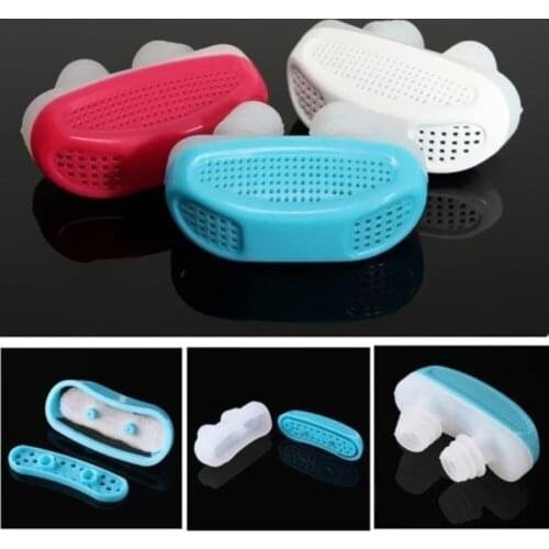 Snore Circle Anti Schnarchen Nase Clip Silicone Magnetic Anti Snoring Breathing Stop Snore Apnea Antisnoring Clip Device
