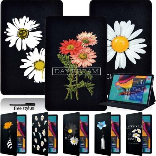 Leather Folio Stand Tablet Case for Samsung Galaxy Tab A A6 7.0 9.7 10.1 10.5 / E 9.6" Shockproof Protective Shell+Free Pen