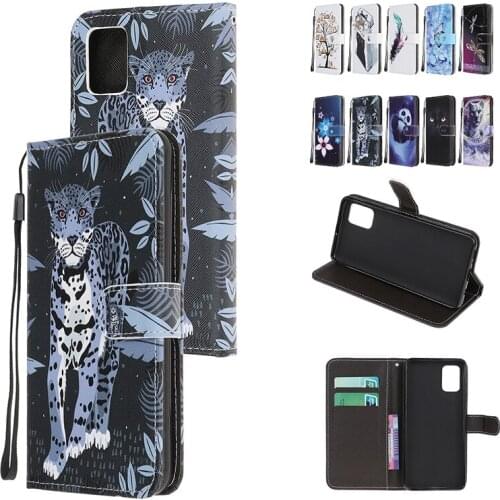 Fashion Painted Wallet Card Slot Luxury Leather Case For Motorola G100 G50 G30 G10 G9 Play E7 Plus Cute Flip Bracket Cases Cover