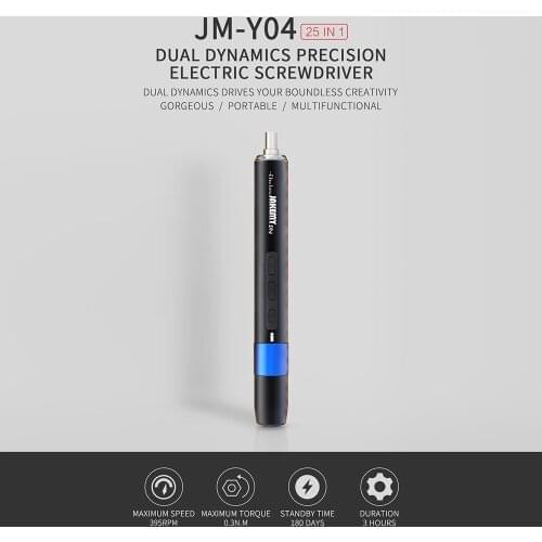 25-in-1 Electric Screwdriver Set Rechargeable Electronic Screw Driver 800mAh Precision Cordless Pen-type Bolt Driver