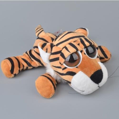 25cm New arriving Green, pink Big Eyes Turtle Octopus Tiger Dog Cat Plush Toy Doll Kids As Birthday Christmas Gift Free shipping