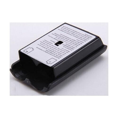 New Design Black Battery Pack Cover Shell Shield Case Kit for Xbox 360 Wireless Controller