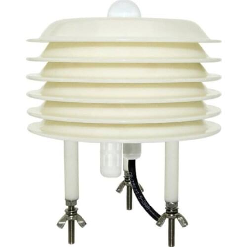 Air temperature and humidity illumination 3 in 1 RS485 modbus wifi gprs lora lorawan compact all in one outdoor weather station