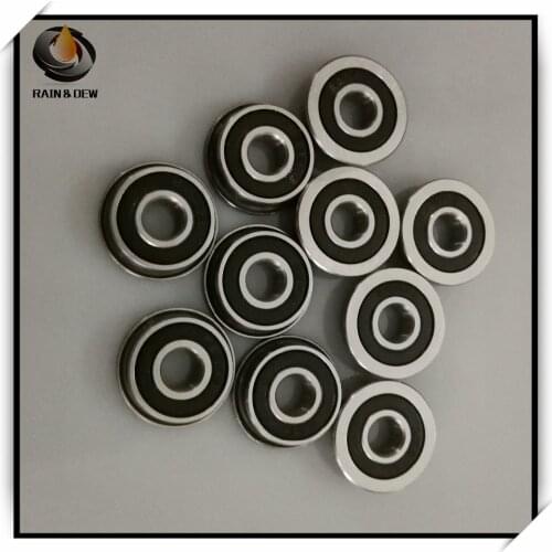 12Pcs VORON 3D Print Bearing F623 RS Flange Bearing 3x10x4 mm ABEC-7