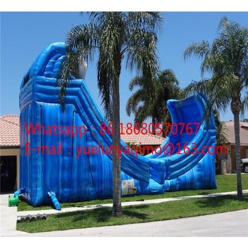 Factory direct sales of custom inflatable slides, pool slides, water parks for sale