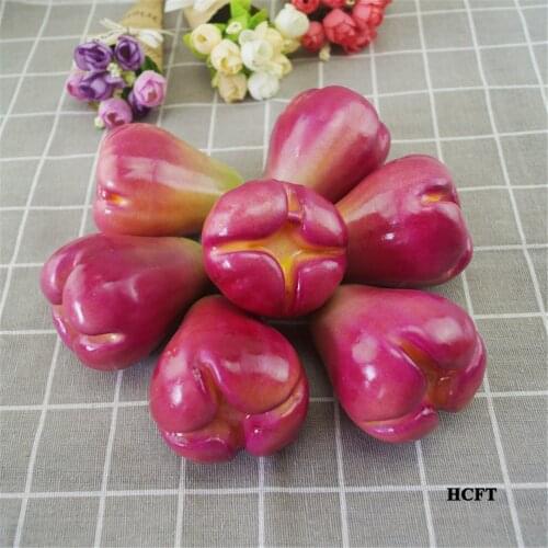 Festive party props home hotel bar cafe restaurant Shop Store decoration artificial Simulation Wax apple fake fruit model