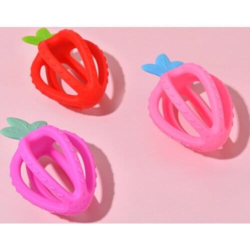 Silicone Teethers Toy Turtle Food Grade Silicone Cartoon Tiny Rod Childrens Goods Nurse Gift Baby Teether BPA Free Shower Gift