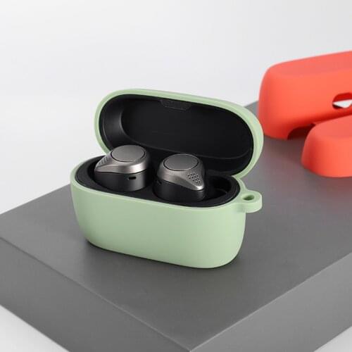 Silicone Case Protective Cover Wireless Bluetooth headset silicone protective storage anti falling Carabiner for Elite 85T Hot