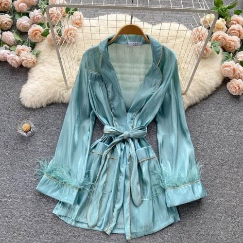 YUZACDWX Womens Silk Shirts