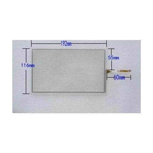 10pcs/lot 192*116 mm 8 inch at080tn64 GPS vehicle-mounted navigation resistive handwritten touch screen