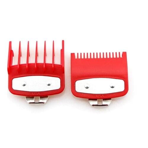 2PCS/set Universal Hair Clipper Guard Attachment Guide Comb Hairstyling Trimmer Replacement Parts Waterproof Household