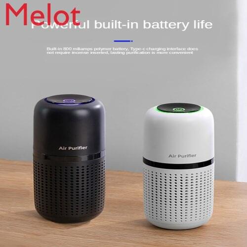 Wireless Car Air Purifier Car Formaldehyde Removal Odor Elimination Anion Oxygen Bar Car Interior Supplies Complete Collection